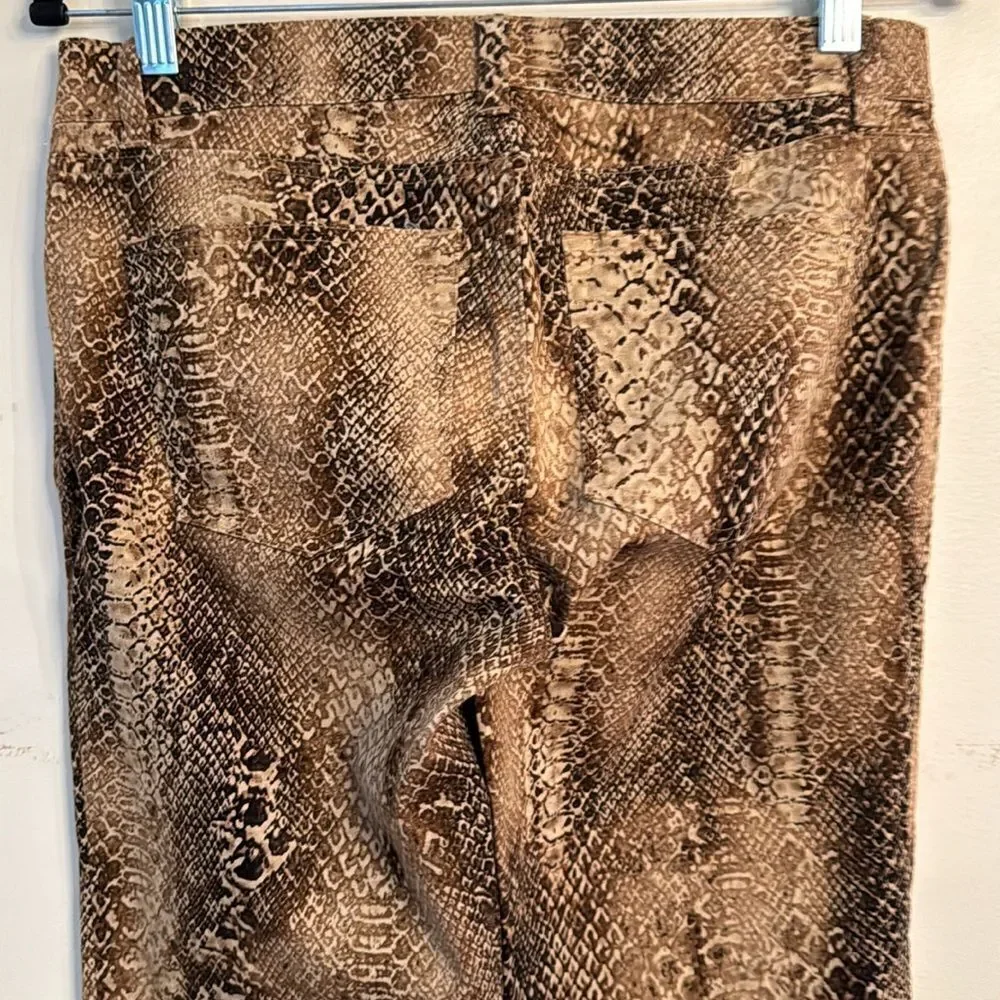 Lauren Ralph Lauren Rattlesnake Print Jeans